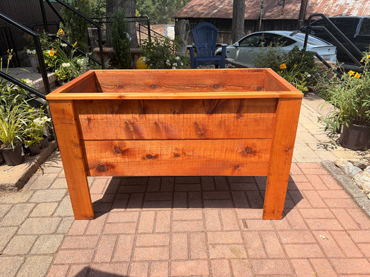 Raised Garden Planter Box — 50"L x 26"W x 31"H